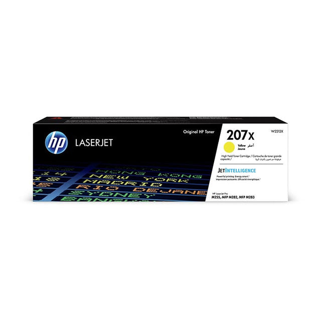 Tóner HP 207X W2212X Amarillo Original