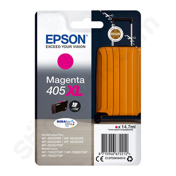 Tinta Epson 405XL Maleta Magenta C13T05H34010