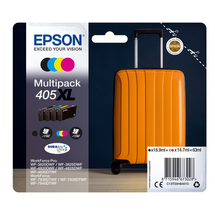 Multipack Tintas Epson 405XL Maleta C13T05H64010