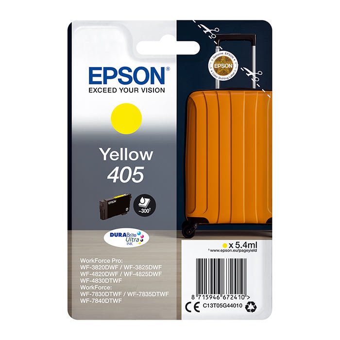 Tinta Epson 405 Maleta Amarillo C13T05G44010