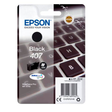 Tinta Epson 407 Teclado WF-4745 Negro C13T07U140
