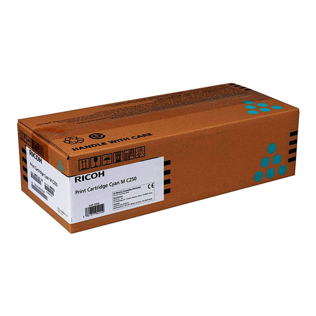 Toner Ricoh 408353 Cian Tipo 250 C300W C250FWB