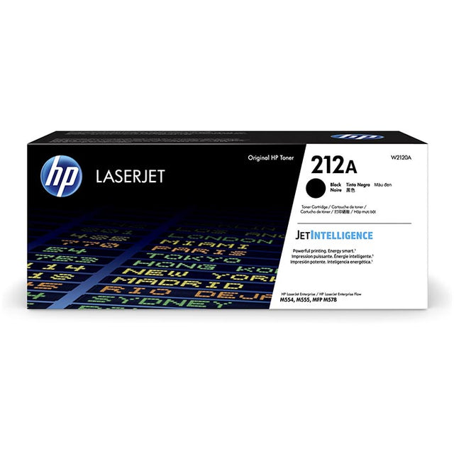 Tóner HP 212A W2120A Negro Original