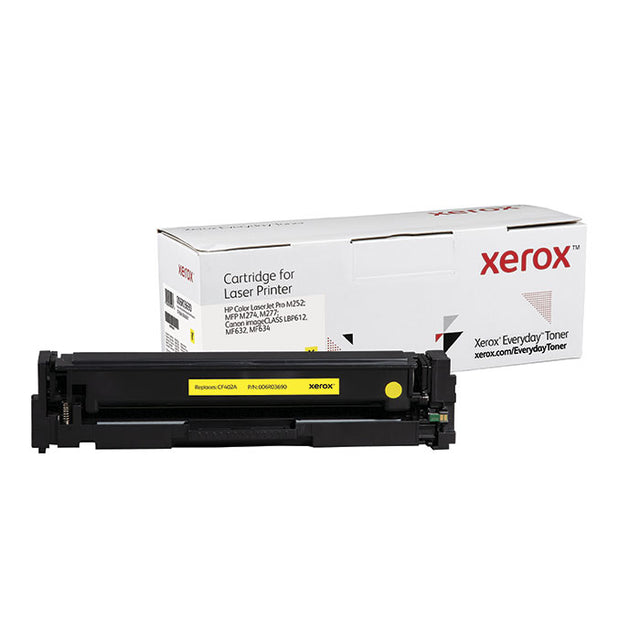 Toner Xerox Everyday 006R03690 HP CF402A HP 201A Amarillo