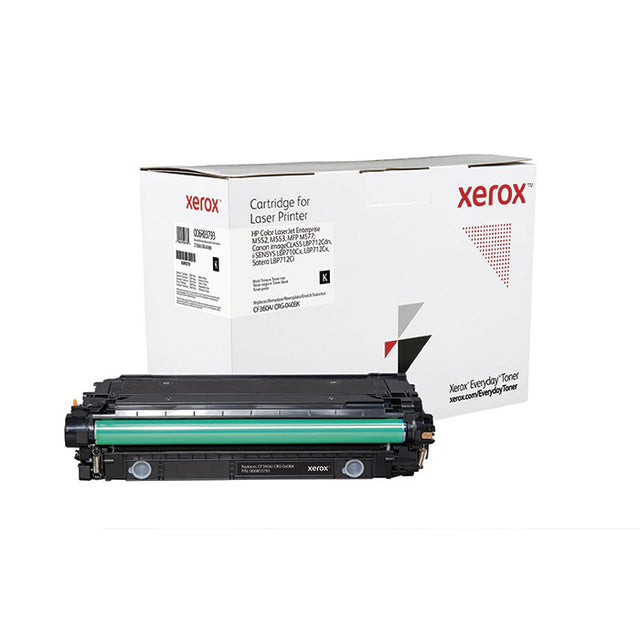 Tóner Xerox Everyday HP 508A CF360A Negro