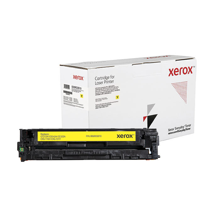 Toner Xerox Everyday 006R03810 HP CF212A HP 131A Amarillo
