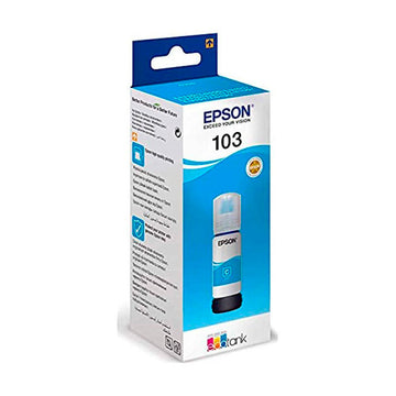 Cartucho de Tinta Epson Ecotank 103 C13T00S24A10 Cian