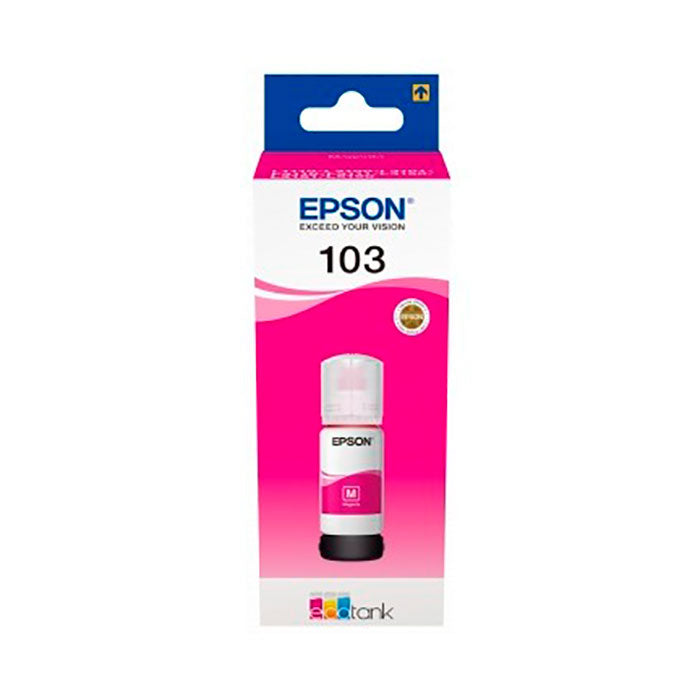 Cartucho de Tinta Epson Ecotank 103 C13T00S34A10 Magenta