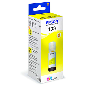Cartucho de Tinta Epson Ecotank 103 C13T00S44A10 Amarillo