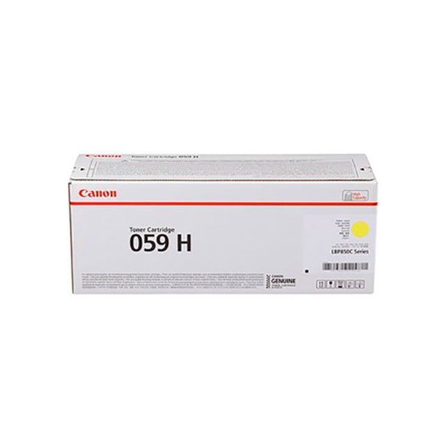Cartucho Toner Canon 059H Amarillo 3624C001