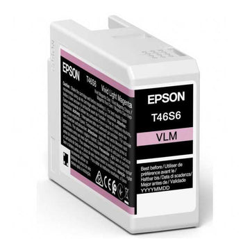Cartucho De Tinta Epson Magenta Claro T46S6 25ml C13T46S600