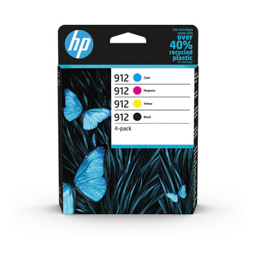 Pack 4 Cartuchos de Tinta HP 912 CYMK 6ZC74AE