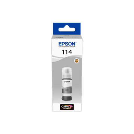 Tinta Epson 114 Ecotank Gris C13T07B540