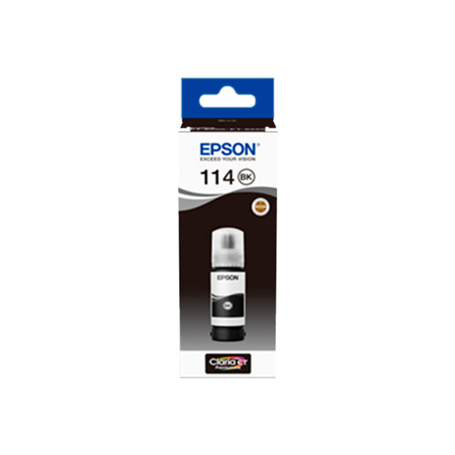 Tinta Epson 114 Ecotank Negro C13T07A140