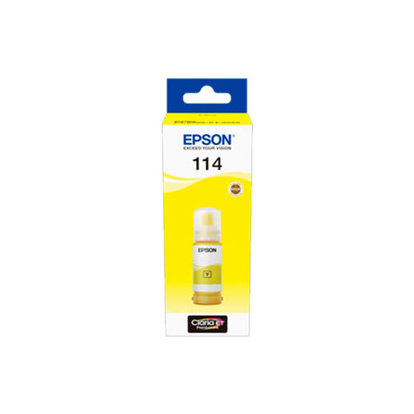 Tinta Epson 114 Ecotank Amarillo C13T07B440