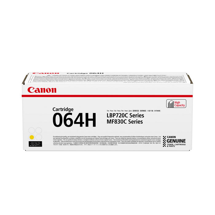 Cartucho de Toner Canon 064H Amarillo 4932C001