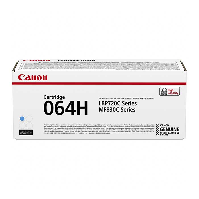 Cartucho de Toner Canon 064H Cian 4936C001