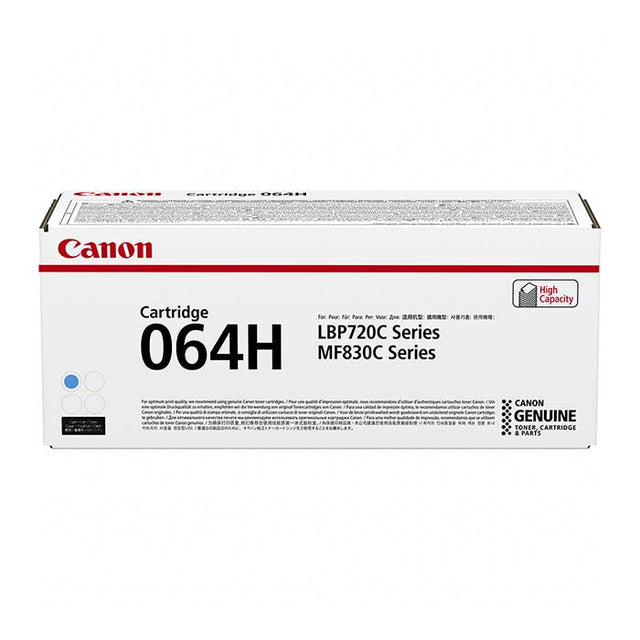 Cartucho de Toner Canon 064H Cian 4936C001