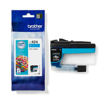 Tinta Brother LC424C Cian Original