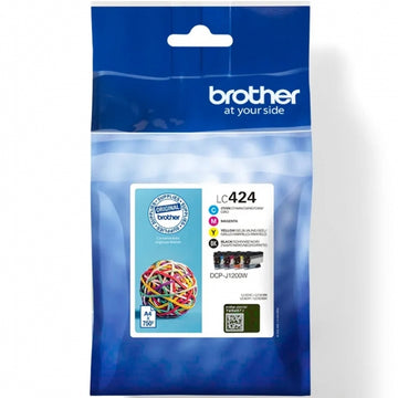 Pack tinta Brother LC424VAL 4 colores Original