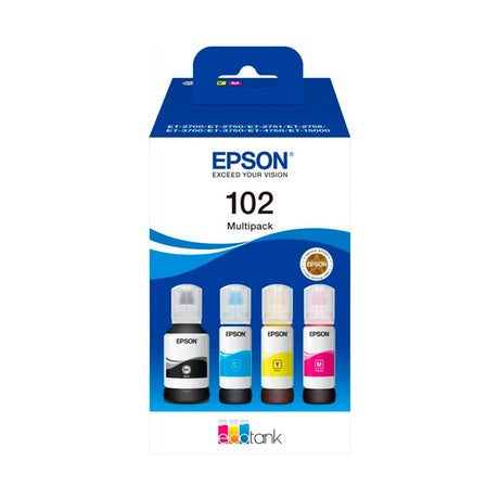 Multipack Tinta Epson 102 C13T03R640