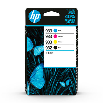 Pack de 4 Cartuchos Tinta 932 BK Y 933 CMY 6ZC71AE