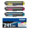 Brother TN241CMY Pack tóner 3 colores