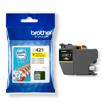 Brother LC421Y Amarillo