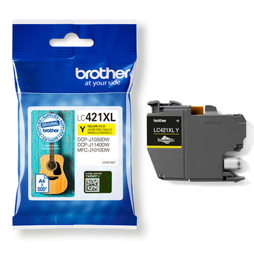 Brother LC421XLY Amarillo alta capacidad