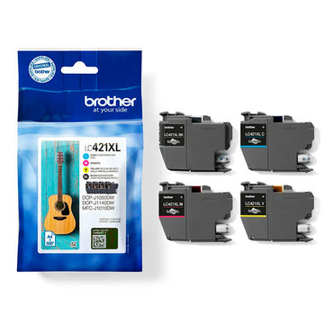 Pack Brother LC421XLVAL 4 colores alta capacidad