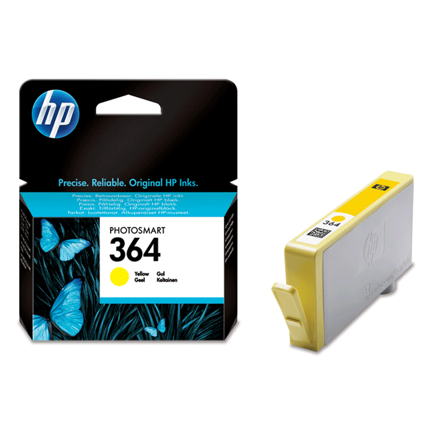 Cartucho de Tinta HP 364 CB320EE Amarillo