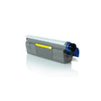 Toner compatible con OKI 44315305 amarillo C610