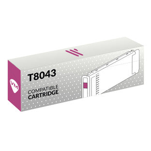 Tinta Compatible con Epson T8043 Magenta