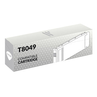 Tinta Compatible con Epson T8049 Gris claro
