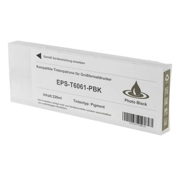 Tinta Compatible con  Epson T6061 Negro