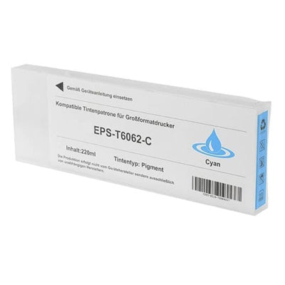 Tinta Compatible con  Epson T6062 Cian