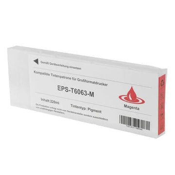 Tinta Compatible con  Epson T6063 Magenta