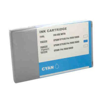 Tinta Compatible con  Epson T6032 Cian