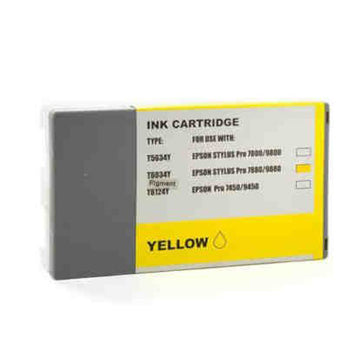Tinta Compatible con  Epson T6034 Amarillo