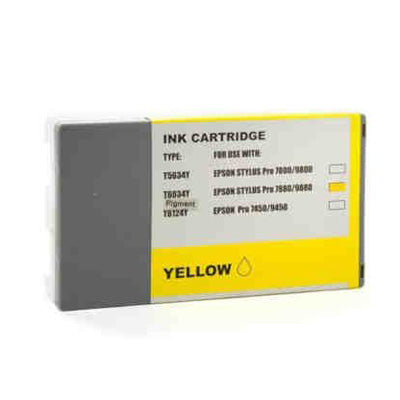 Tinta Compatible con  Epson T6034 Amarillo