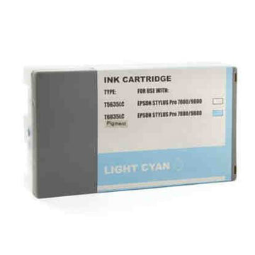 Tinta Compatible con Epson T6035 Cian claro