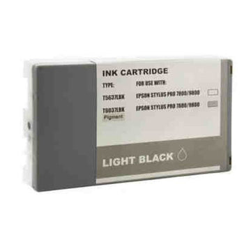 Tinta Compatible con  Epson T6037 Gris