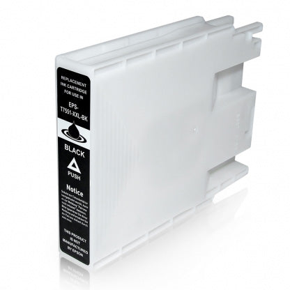 Tinta Compatible con Epson T7551 Negro WorkForce 8010 8090 8510