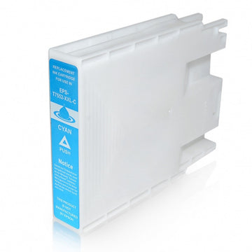 Tinta Compatible con Epson T7552 Cian WorkForce 8010 8090 8510