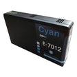 Tinta Compatible con Epson T7012 Cian