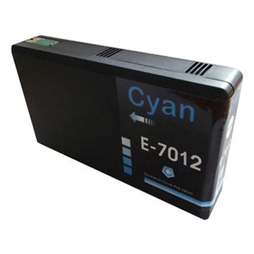 Tinta Compatible con Epson T7012 Cian