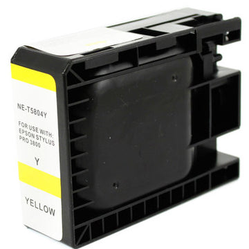 Tinta Compatible con Epson T5804 Amarillo