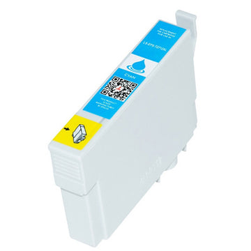 Tinta Compatible con Epson T2712 Cian