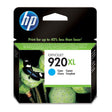 Tinta HP 920XL CD972AE Cian Original