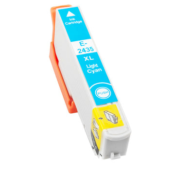 Tinta Compatible con Epson T2435 Cian Claro